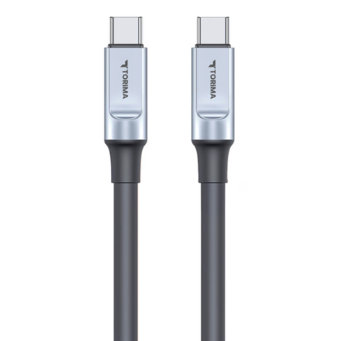 TORİMA U15 BLACK 2M TYPE-C TO TYPE-C 3.0 CABLE