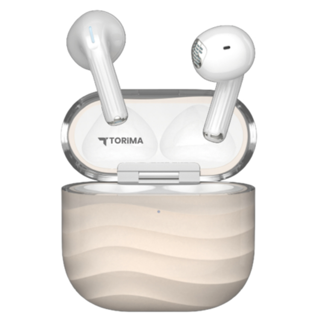 TORİMA G04 BEIGE WIRELESS EARPHONE