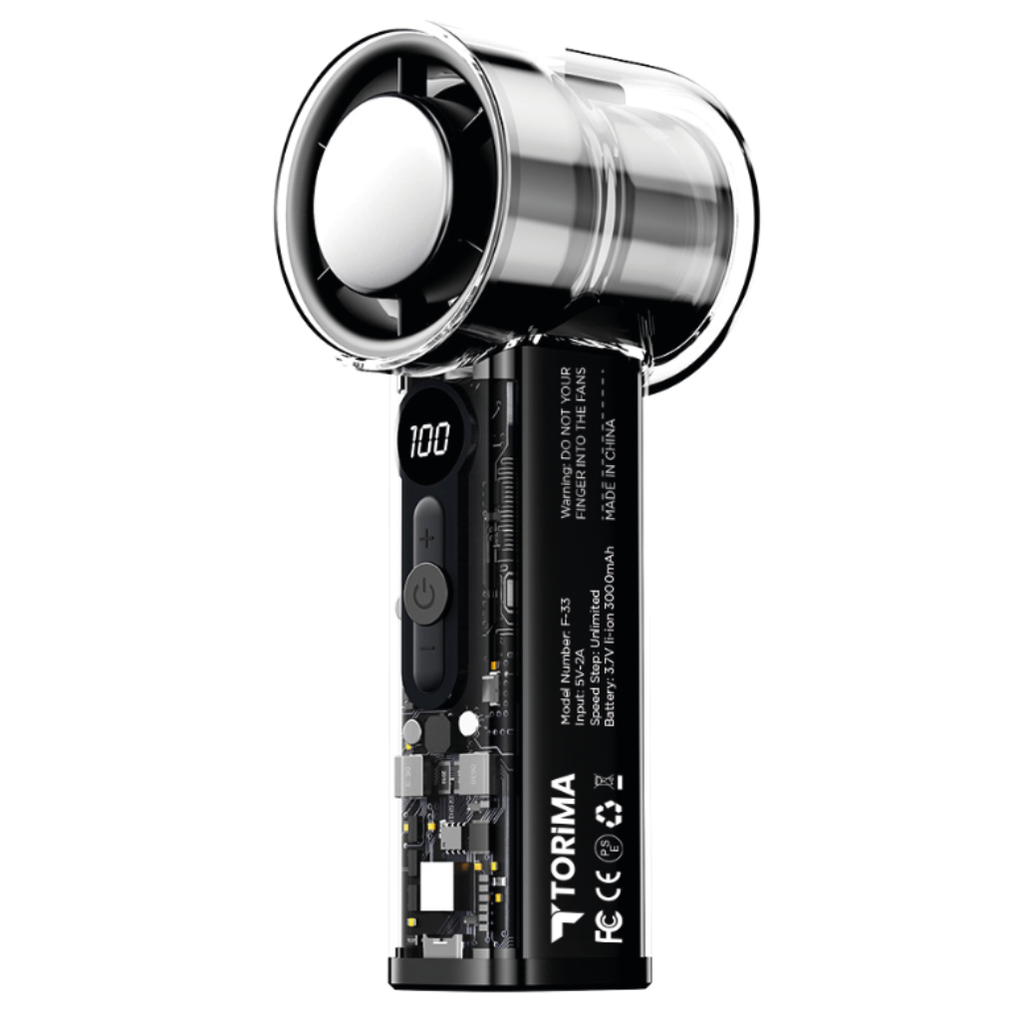 TORİMA F-33 BLACK MINI FAN
