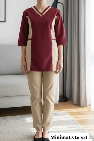 Block Tunic & Pants Co-Ord Set