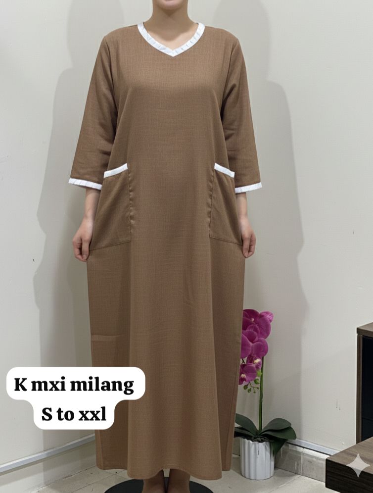 Milang V-Neck Maxi Dress