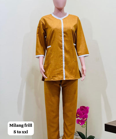 Milang Frill Trim Co-Ord Set