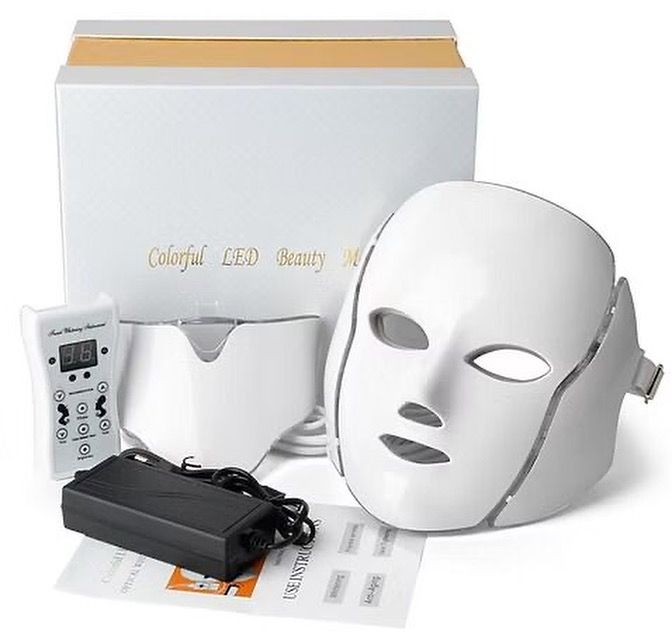 7-Color LED Face Therapy Mask