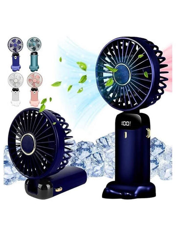 Rechargeable Portable Mini Fan (Digital Display)