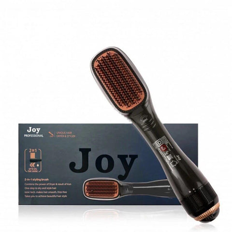 2-in-1 Hot Air Straightening Brush (Joy)