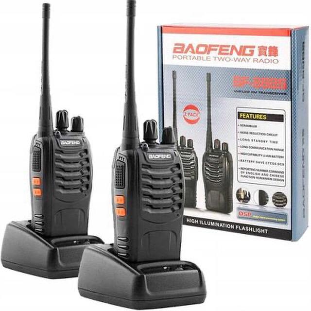 Baofeng Portable Two-Way Radio Set (Pair)